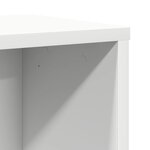 vidaXL Bibliothèque blanc 60x24x76 5 cm bois d'ingénierie