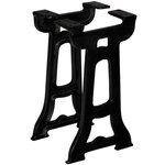 vidaXL Pied de banc 2 Pièces Cadre en Y Fonte