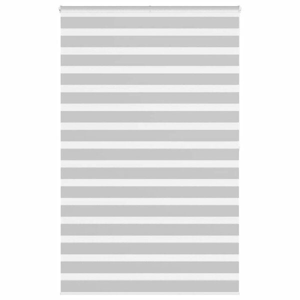 vidaXL Store zèbre gris clair largeur du tissu 145 9 cm polyester