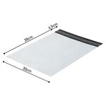 Lot 100 Enveloppes Plastiques Expédition – 4 Tailles (4 × 25)