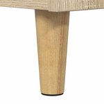 vidaXL Maison pour chat Sonoma 51 x 30 x 52 cm Bois d'ingénierie