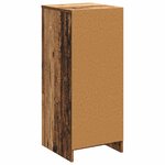 vidaXL Armoire de salle de bain Bois ancien 35 x 36 5 x 85 cm