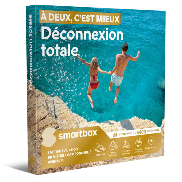 SMARTBOX - Coffret Cadeau À deux  c'est mieux - Déconnexion totale -  Multi-thèmes