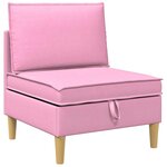 vidaXL Sofa avec rangement Tissu
