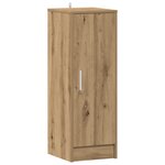 vidaXL Armoire à chaussures vieux bois 32x35x92 cm bois d'ingénierie