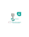 THIRARD - Verrou double entrée Transit 2 pour porte d'entrée  cylindre 60mm  4 clés  époxy or