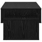 vidaXL Table basse Chêne noir 105 x 50 x 32 5 cm Bois d'ingénierie