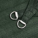 vidaXL Voile d'ombrage 160 g/m² Vert foncé 5x5x5 m PEHD