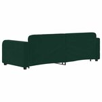 vidaXL Lit de jour avec gigogne et tiroirs sans matelas 80x200 cm