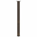 vidaXL Pieds de table de bar 4 pièces Acier naturel 110-112 cm Acier