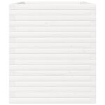 vidaXL Jardinière blanc 90x60x68 5 cm bois de pin massif