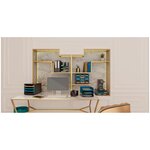 Porte-revues Mag-cube Neo Deco - Or Cuivré - Exacompta