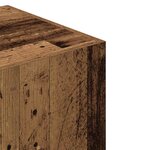 vidaXL Garde-robe vieux bois 90x52x200 cm bois d'ingénierie