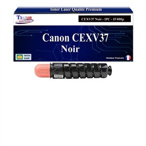 T3AZUR - Toner compatible avec Canon iR Advance 400  400i  400iF  500  500i  500iF  CEXV37  CEXV43