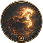 Pièce de monnaie en Argent 1 Dollar g 31.1 (1 oz) Millésime 2026 Five Horses Of Fire RENEWAL (PRÉCOMMANDE)