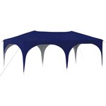 vidaXL Tente de fête pop-up 575 x 288 x 245 cm Bleu Tissu Oxford