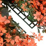 vidaXL Clôture feuilles d’érable artificielle 6 Pièces 40x60 cm