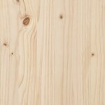 vidaXL Bureau 110x50x75 cm Bois massif de pin