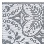 vidaXL Tapis d'extérieur ARAKIL Gris clair 190x290 cm PP