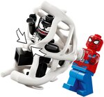 LEGO Marvel - Spider-Man contre le bolide de Venom - Set de Construction 76309 pour Enfants dès 7 Ans