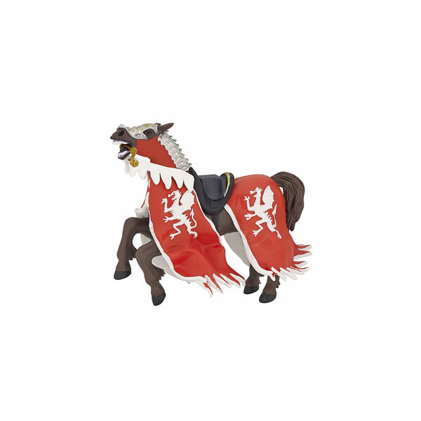 39388 Cheval du roi au dragon rouge