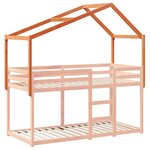 vidaXL Toit de lit pour enfants 203x95 5x142 cm bois de pin massif