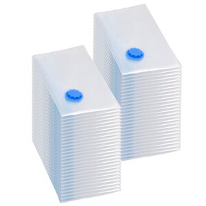 vidaXL Sacs de voyage sous vide Sacs de vêtements 80x60 cm 50 Pièces