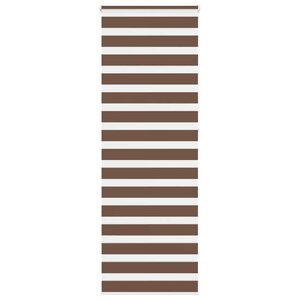 vidaXL Store zèbre marron 75x230 cm largeur du tissu 70 9 cm polyester