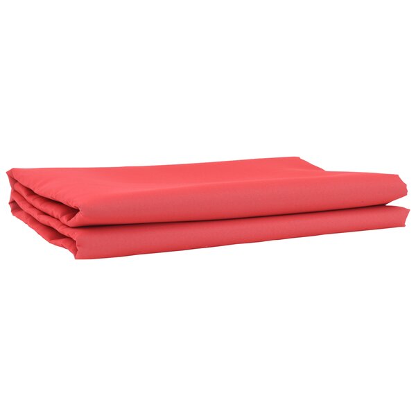 vidaXL Tissu de remplacement d'auvent Rouge 10x1.6 m