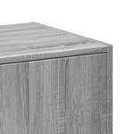 vidaXL Armoire apothicaire sonoma gris 40x41x77 5 cm bois d'ingénierie