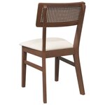 vidaXL Chaises à manger coussins 2 Pièces marron bois massif caoutchouc
