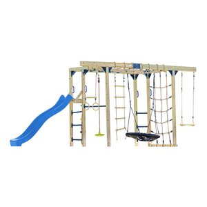 Structure Boris toboggan bleu