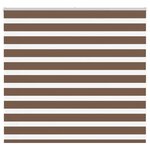 vidaXL Store zèbre marron 155x100cm largeur du tissu 150 9cm polyester