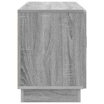 vidaXL Meuble TV Sonoma gris 99 x 34 5 x 47 cm Bois d'ingénierie