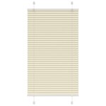 vidaXL Store plissé crème 70x100 cm largeur du tissu 69 4 cm polyester