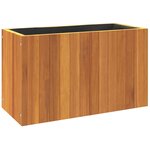vidaXL Jardinière 59x27 5x35 cm bois massif d'acacia