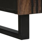 vidaXL Buffet 60x33.5x75 cm en bois massif de mangue