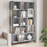 vidaXL Bibliothèque sonoma gris 102x28x172 cm bois d'ingénierie