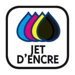 Étiquettes d’adresse pour imprimantes à jet d'encre, 199,6 x 289,1 mm, 25 feuilles, 1 étiquette par feuille, auto-adhésives, blanc (paquet 25 unités)