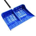 vidaXL Pelle à neige Bleu 145 cm Aluminium