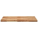 vidaXL Dessus de bureau fini à l'huile 80x70x4cm bois d'acacia massif
