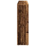 vidaXL Étagère séparatrice de pièce à 3 niveaux vieux bois