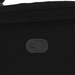 vidaXL Fauteuil inclinable Noir Tissu