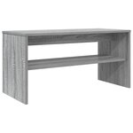 vidaXL Meuble TV Gris Sonoma 80 x 35 x 40 cm Bois d'ingénierie