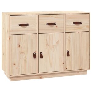 vidaXL Buffet 100x40x75 cm Bois massif de pin