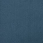 vidaXL Chaise cabriolet bleu foncé velours
