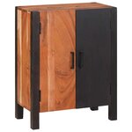 vidaXL Buffet 3 Pièces Marron 55 x 30 x 75 cm Bois d'acacia massif