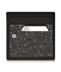 Boîte aux lettres noire 1 porte "The Black Maniac" [SKWAK]