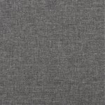 vidaXL Fauteuil de massage Gris clair Tissu