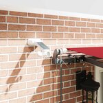 vidaXL Tissu de auvent avec Rouge 400 × 300 cm Polyester